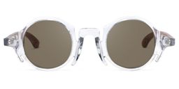 Charlie Round Clear Glasses11