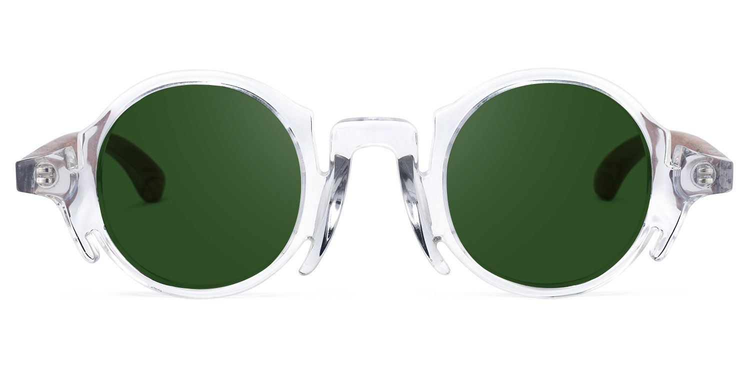 Round Clear Glasses | Zeelool Glasses7