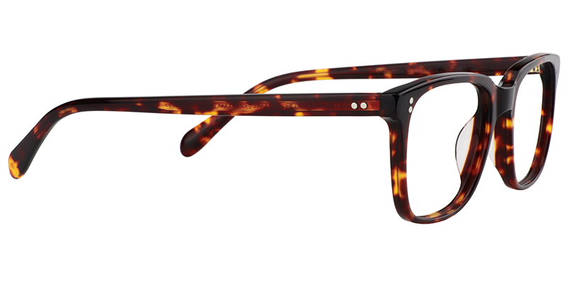 Lamont Rectangle Tortoise Frame Glasses | Zeelool5