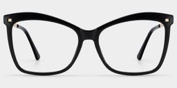 Isaebella Black Butterfly Glasses0