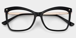 Isaebella Black Butterfly Glasses1