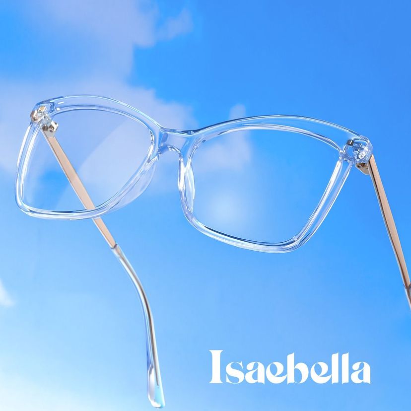 Isaebella Clear Butterfly Glasses