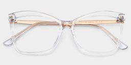 Isaebella Clear Butterfly Glasses2
