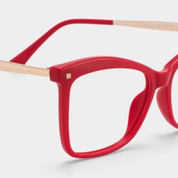 Isaebella Red Butterfly Glasses4