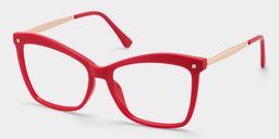 Isaebella Red Butterfly Glasses2