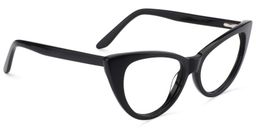 Jaden Black Cat eye Glasses3