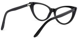Jaden Black Cat eye Glasses4