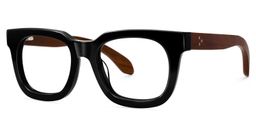 Sam Black Rectangle Glasses1