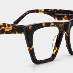 Cecile Tortoise Cat eye Glasses4