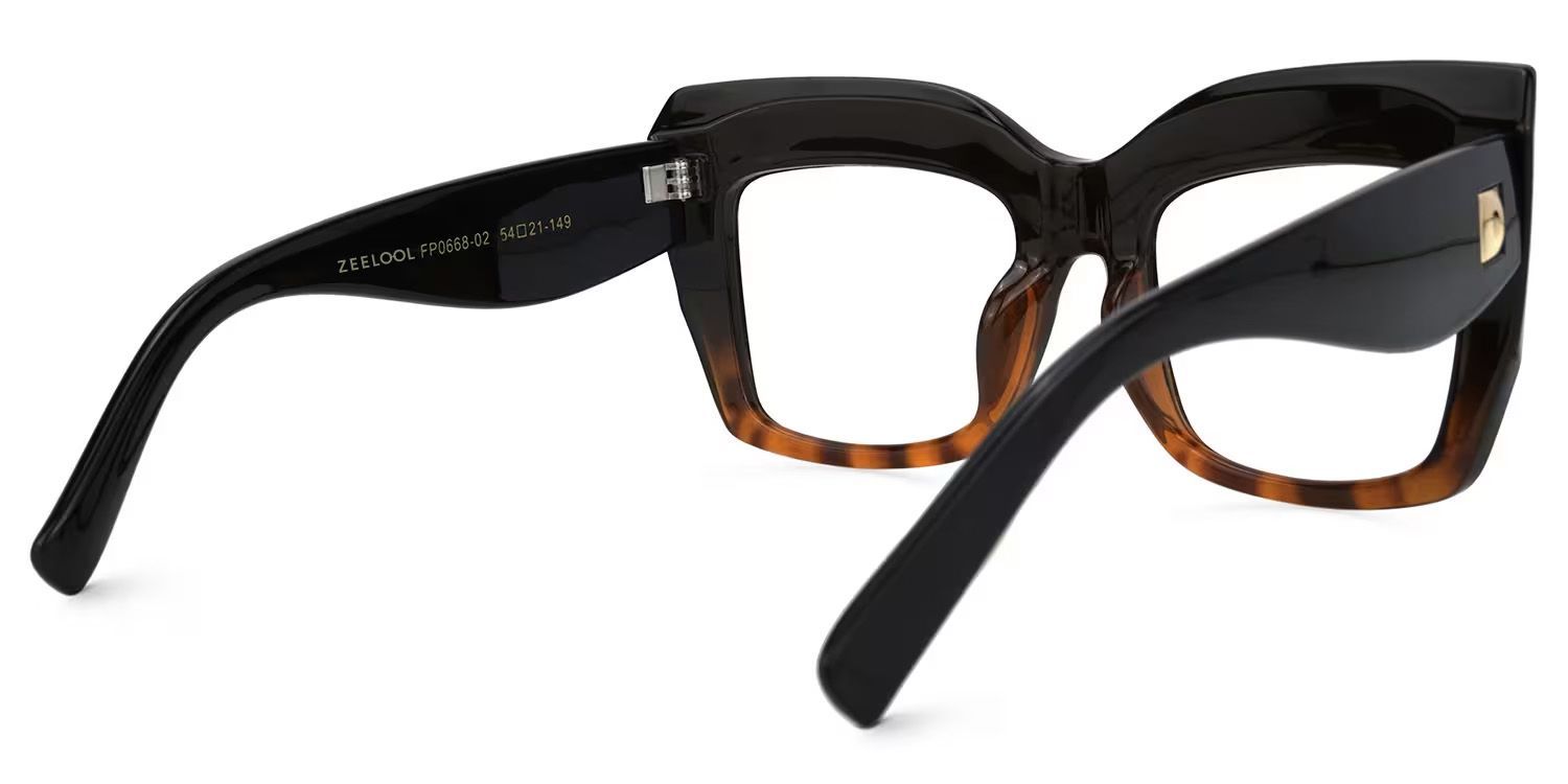 Alberta Cateye Tortoise Frame Glasses | Zeelool Optical4
