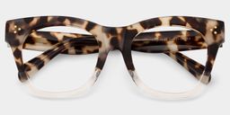 Tandy Light-Tortoise Square Glasses1