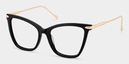 Hilary Black Butterfly Glasses3
