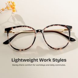 Chanty Tortoise Round Glasses0