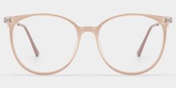 Chanty Pink Round Glasses1