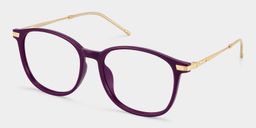 Greene Purple Square Glasses2