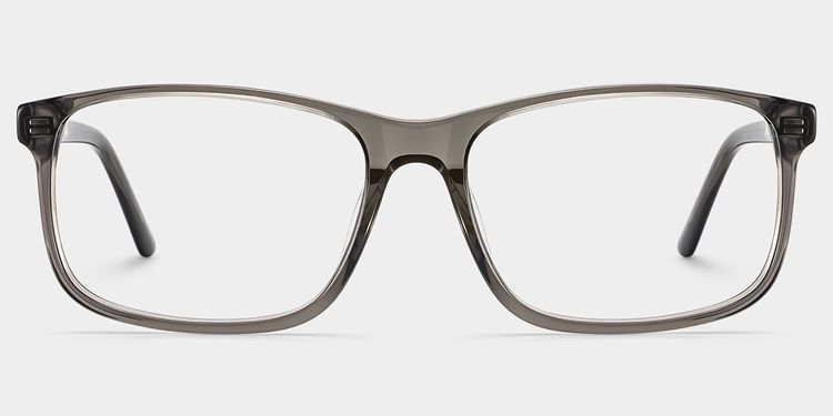 Connie Gray Rectangle Glasses