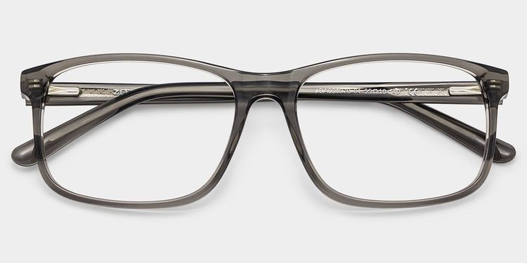 Connie Gray Rectangle Glasses