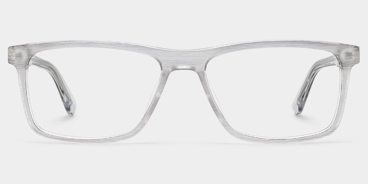 Daniel Gray Rectangle Glasses