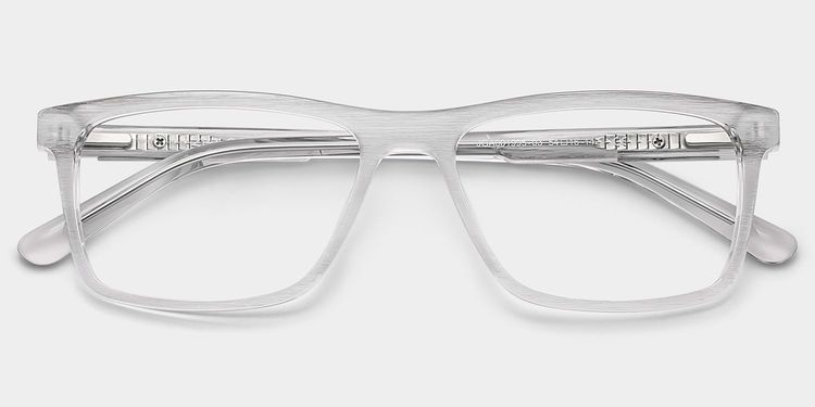 Daniel Gray Rectangle Glasses