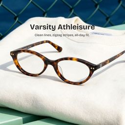 Ashby Tortoise Oval Glasses0