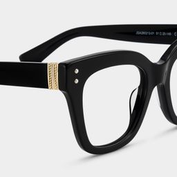 Stella Black Butterfly Glasses4