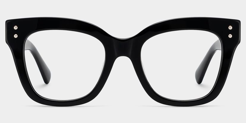 Stella Black Butterfly Glasses