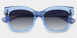 Stella Blue Butterfly Sunglasses1