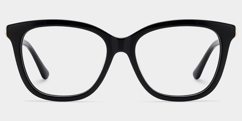 Isabella Black Square Glasses