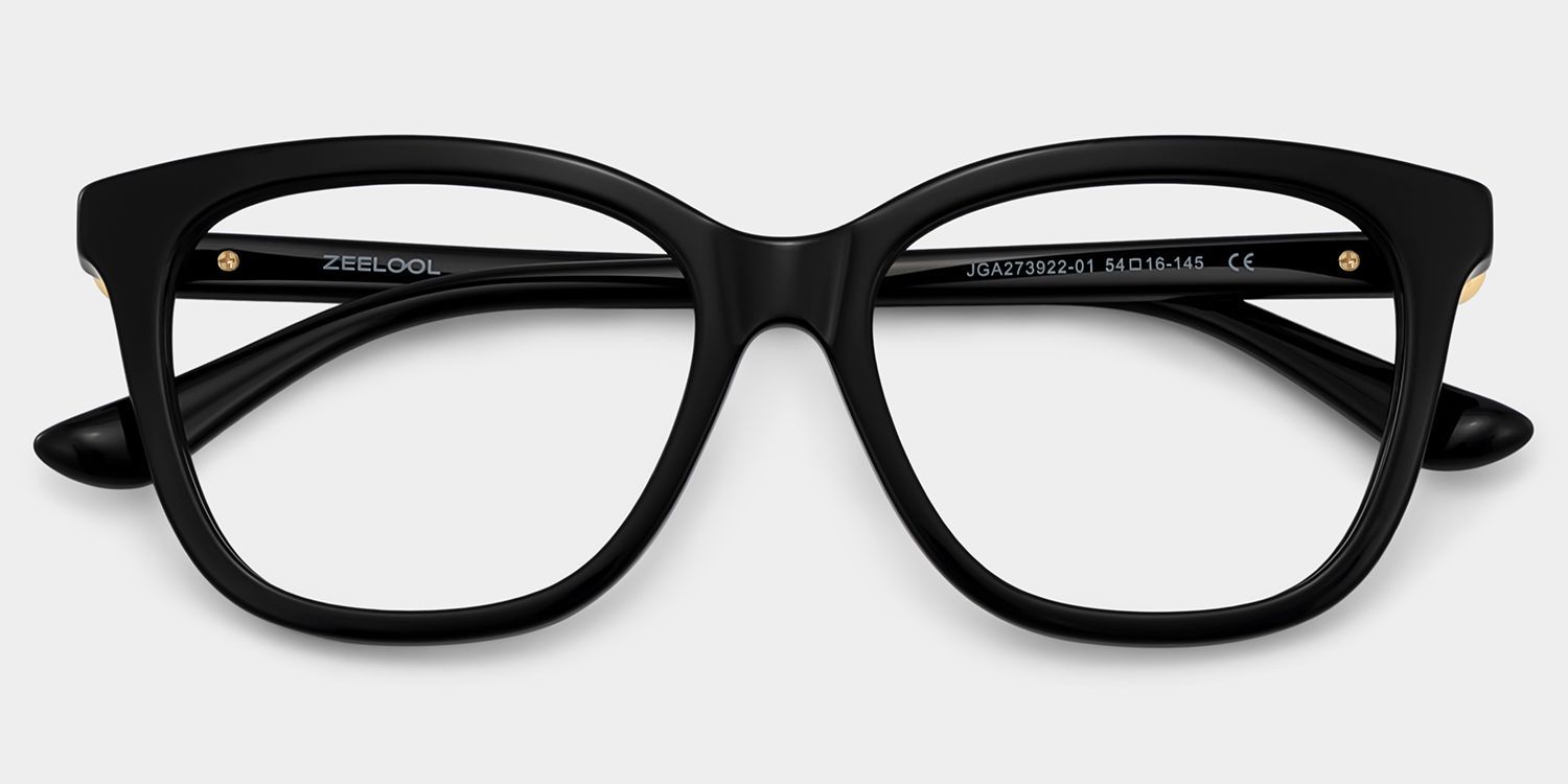 Buy Black Square Isabella Frame Glasses Online | ZEELOOL2