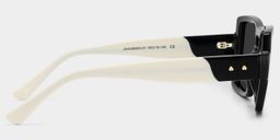 Nora Black Aviator Sunglasses3
