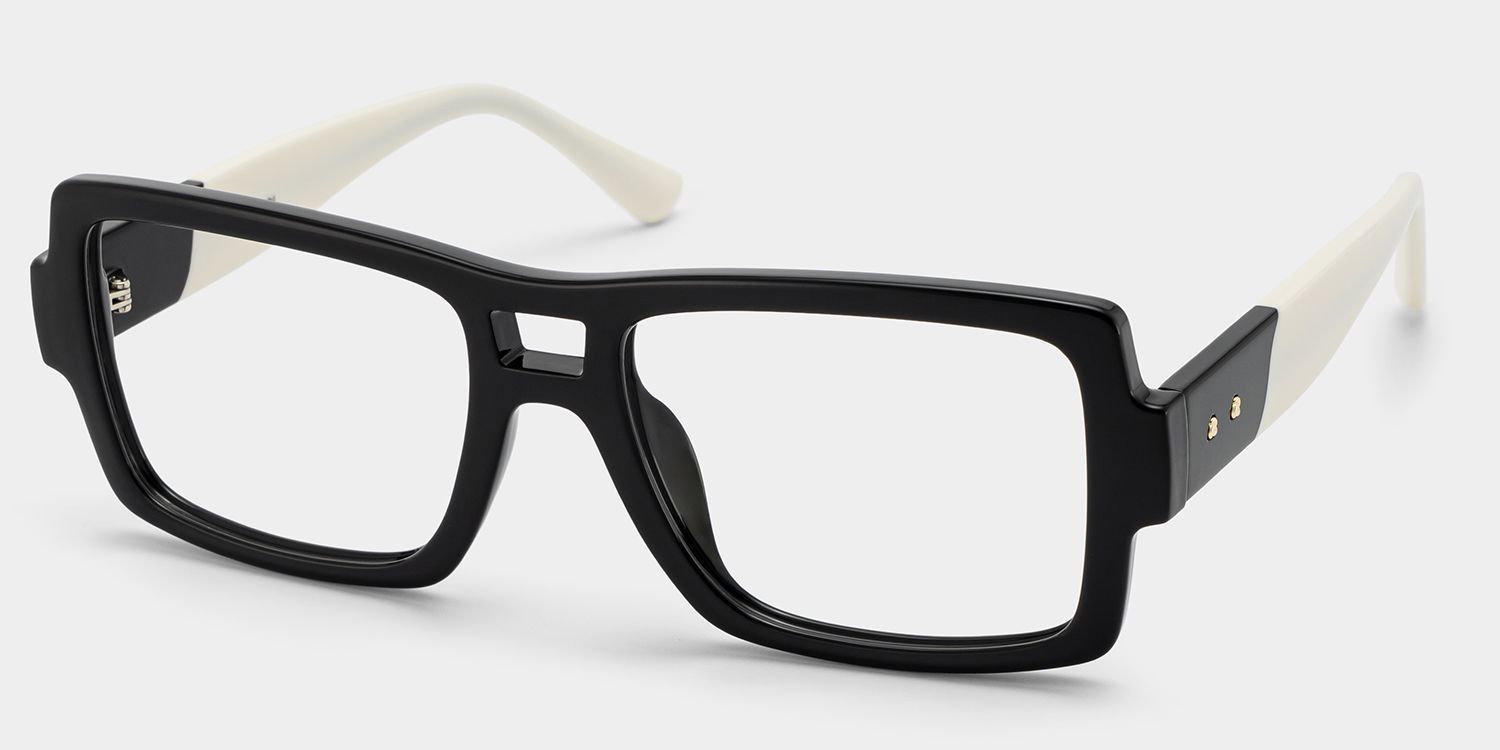 Nora Aviator Black Frame Glasses for Women | ZEELOOL2