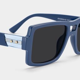 Nora Blue Aviator Sunglasses4