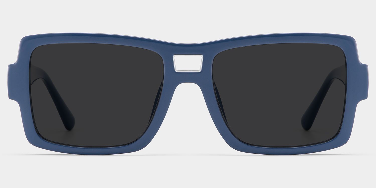 Nora Blue Aviator Sunglasses to Frame Your Face | ZEELOOL CA0