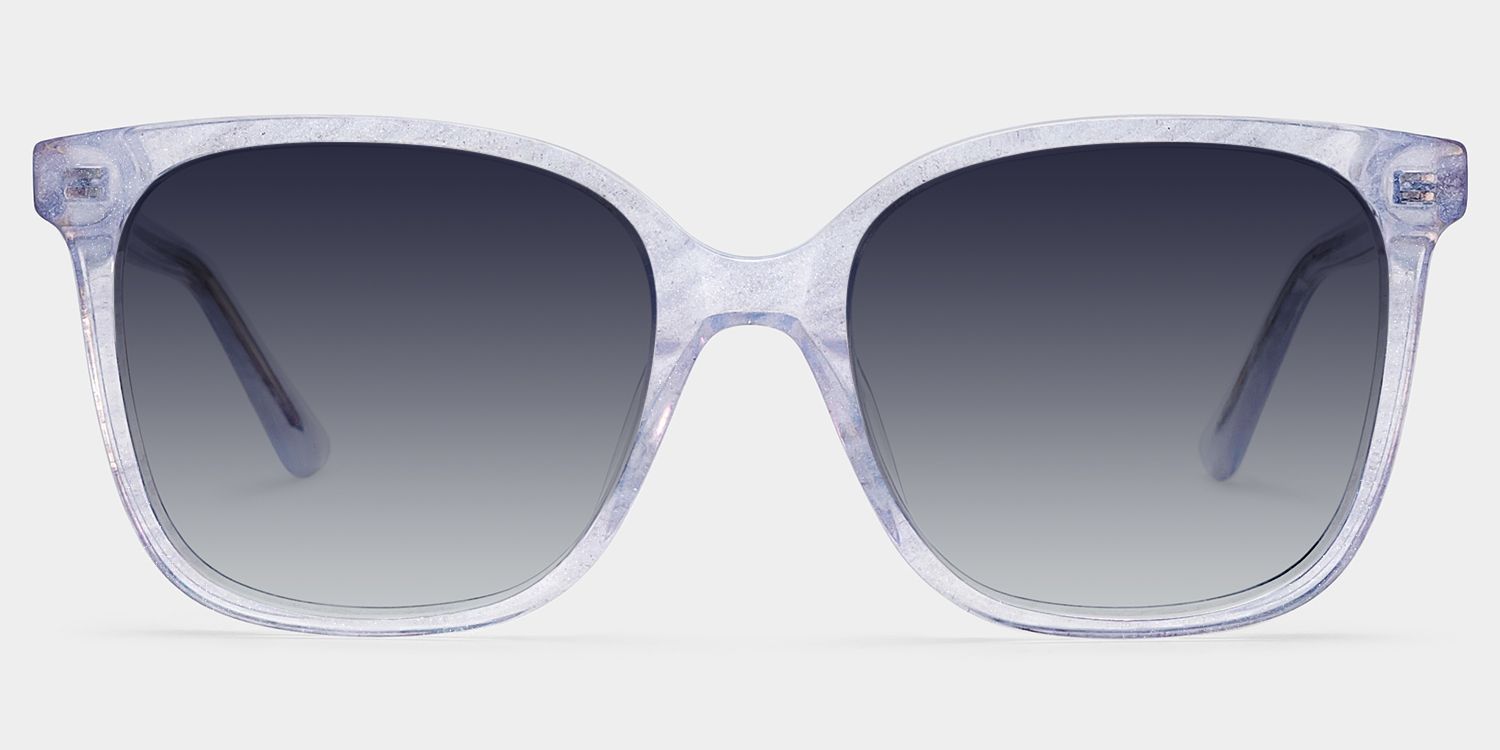 Caroline Square Sunglasses with Acetate Clear Frames | ZEELOOL CA0