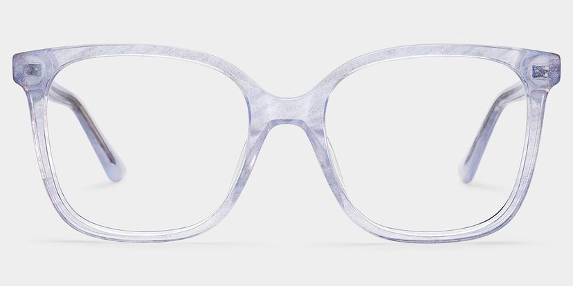 Caroline Clear Square Glasses