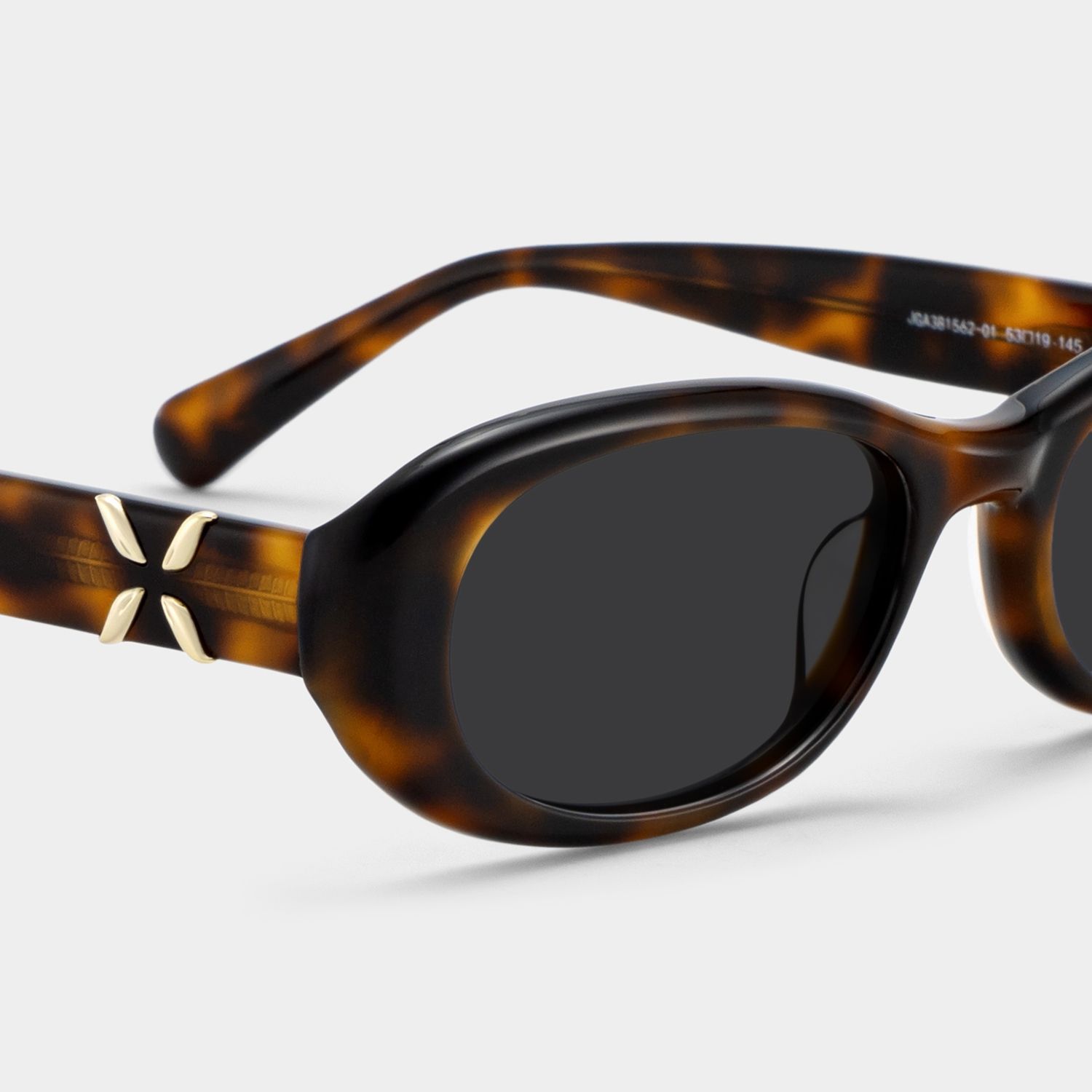 Catherine Tortoise Frame Sunglasses with Oval Style | ZEELOOL CA4