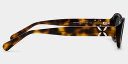 Catherine Tortoise Oval Sunglasses3