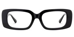 Jonas Black Rectangle Glasses1
