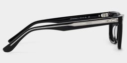 Patrick Black Rectangle Sunglasses3
