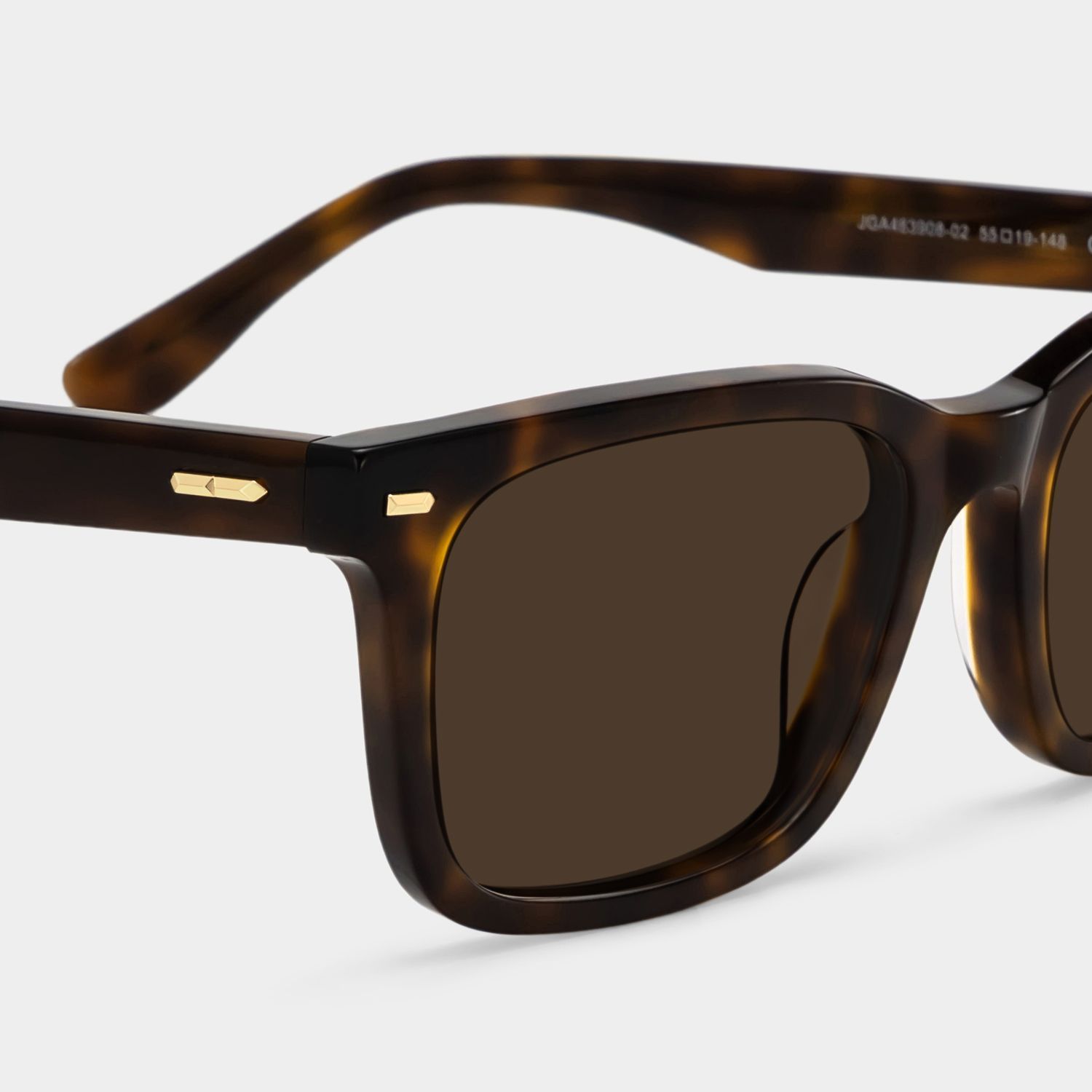 Patrick Tortoise Rectangle Polarized Sunglasses for Driving | ZEELOOL CA4