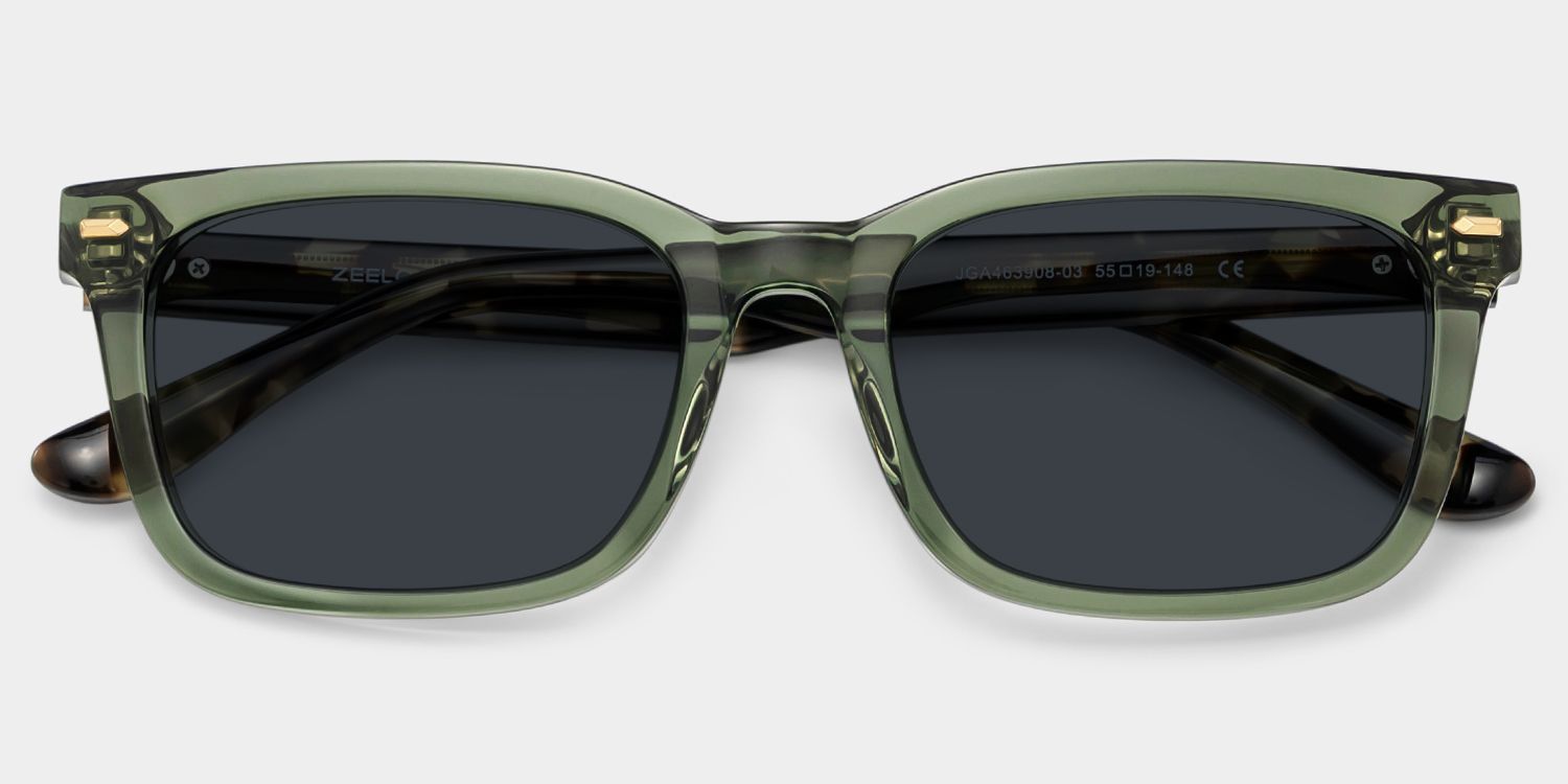 Patrick Green Rectangle Sunglasses to Frame Your Face | ZEELOOL CA1