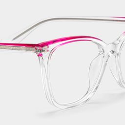 Margaret Clear Cat eye Glasses5