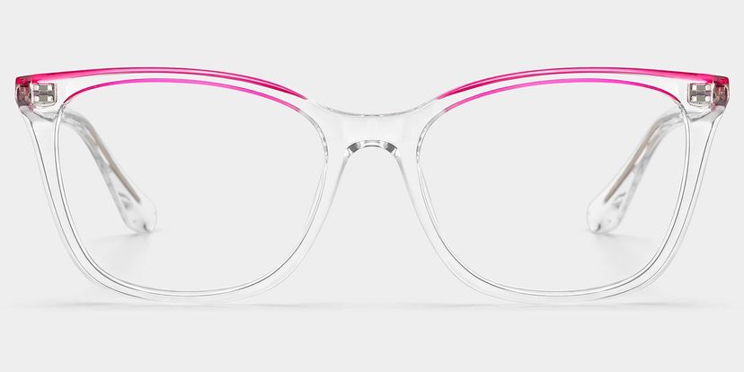 Margaret Clear Cat eye Glasses