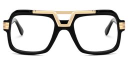Croswell Black Aviator Glasses0