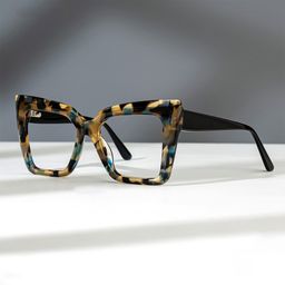 Thiline Tortoise Square Glasses0