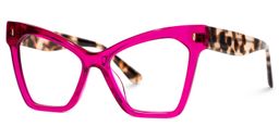 Senica Purple Cat eye Glasses2