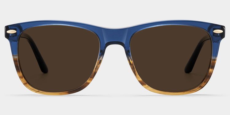 Atlas Two-tone Rectangle Sunglasses