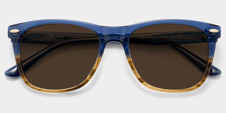 Atlas Two-tone Rectangle Sunglasses