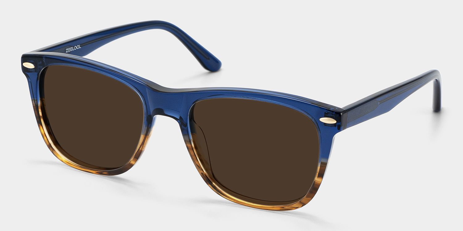 Atlas Acetate Two-Tone Frame Sunglasses | ZEELOOL CA2