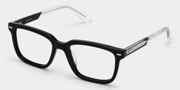 George Black Rectangle Glasses3